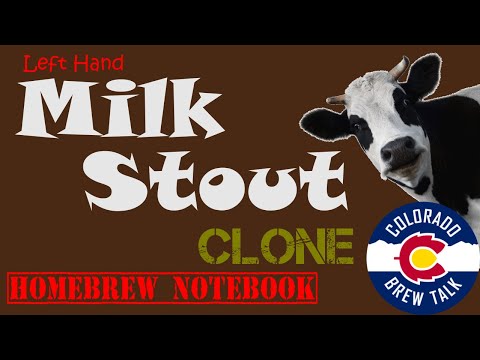 Homebrew Left Hand Milk Stout Clone All Grain Recipe and Review