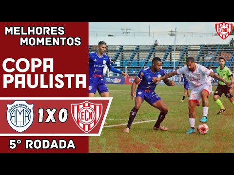 Monte Azul 1x0 Noroeste | Melhores Momentos | 5° Rodada Copa Paulista 2025