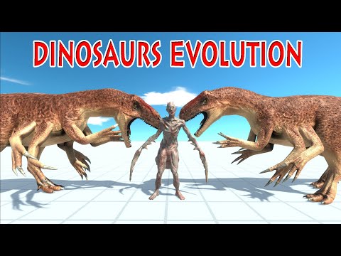 [DINOSAURS EVOLUTION] CARNIVORE DINOSAURS VS INFERNALS ANIMAL REVOLT BATTLE SIMULATOR ARBS