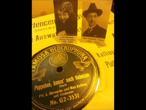 Lucie Bernardo, Max Kuttner: "Puppchen, komm' nach Halensee" Duett, 1908