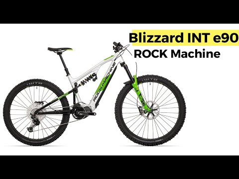 ROCK MACHINE Blizzard INT e90 297 📍 Shimano STePS | DVO Diamond E2 | SHIMANO XT | bikecheck ebike