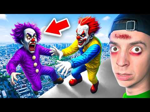 HORROR CLOWN wurde vom HOCHHAUS GESTOẞEN... 😳 (Unfall)