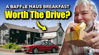 The BEST Breakfast Spot In Wales? - A Drive To The Baffle Haus (Baps, Bikers & BMWs)