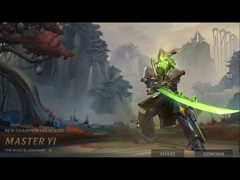 league of legends wild rift| Master Yi intro
