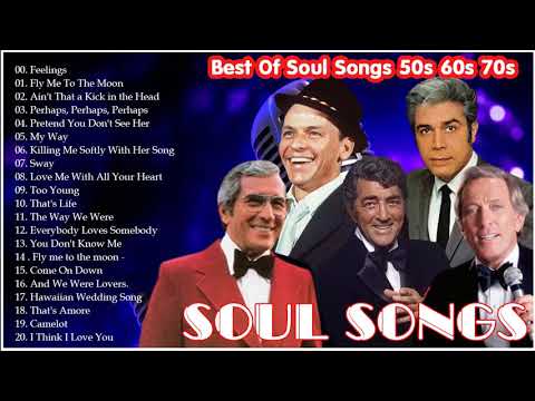 Frank Sinatra,Jerry Vale,Dyan Matin ,Andy Wiliams,Perry Como || The Best Soul Songs 70s 80s
