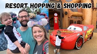 LAST DISNEY DAY!! Resort Hopping & Disney World Outlets!!