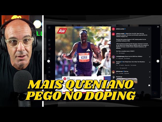 MAIS UM QUENIANO pego no DOPING: ATÉ QUANDO?