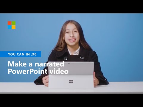 Comment réaliser une vidéo PowerPoint narrée !