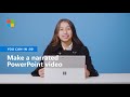 How to make a narrated PowerPoint video!