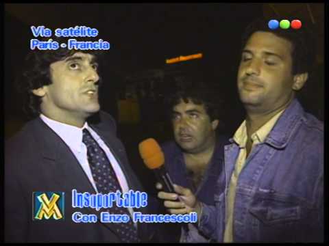 El Insoportable con Enzo Francescoli - Videomatch 98