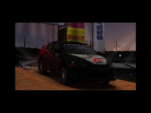 Sega Rally 3 : Victory Celebration - MITSUBISHI Evolution X : Congratulations! You Win - New Records