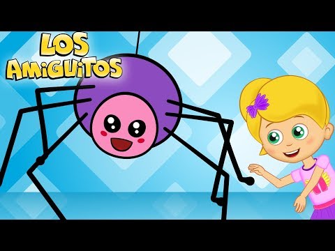 Incy Wincy Araña HD | Los Amiguitos Cancion Infantil para niños