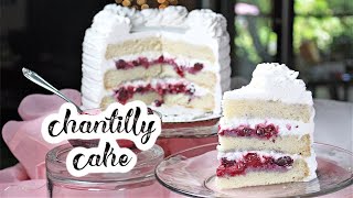 The lightest, fluffiest vegan white cake ever! Whipped Cream & Berries! by Gretchen's Bakery