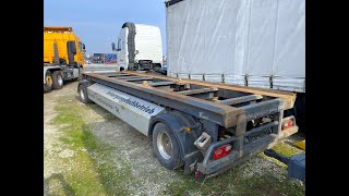 Remorcă pentru transport containere Jung T2 MA 18L, 2-Achs Absetz/Abroll de vânzare - Imagine 4 | Autoline RO Remorcă pentru transport containere Jung T2 MA 18L, 2-Achs Absetz/Abroll | Imagine 4 - Autoline