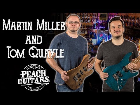 Martin Miller & Tom Quayle talk Ibanez Signature Guitars, Clinics and More!