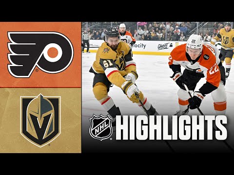 Flyers vs. Golden Knights | NHL Highlights | January 19, 2026