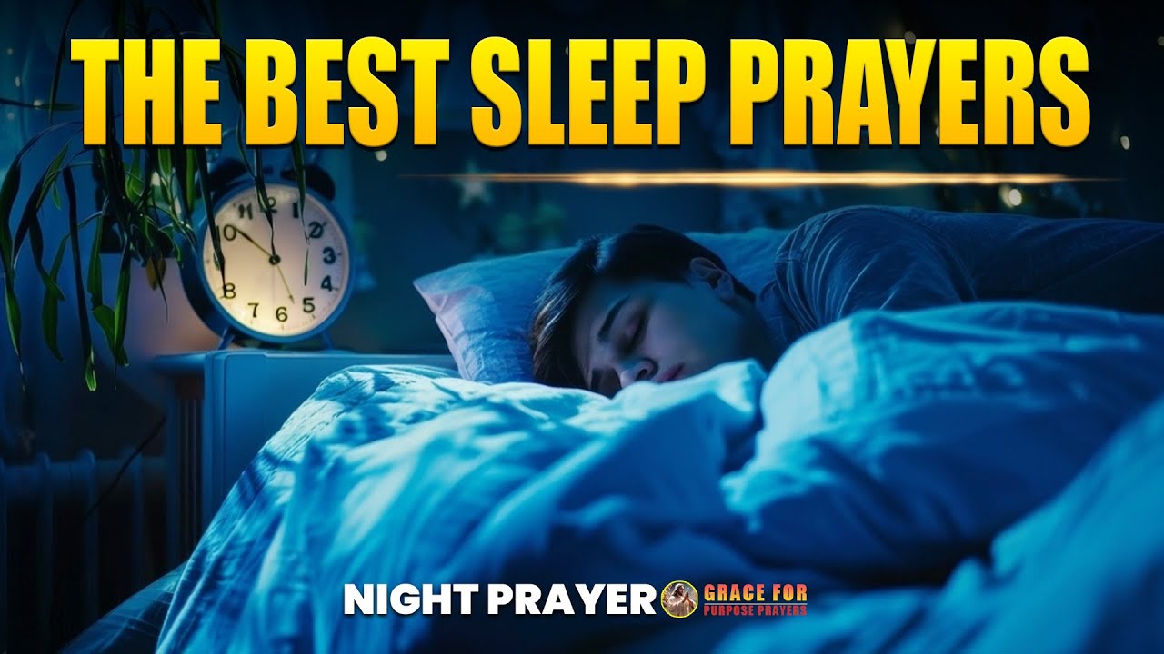 Best Prayers To Fall Asleep | Peaceful Bible Sleep Talk Down To Invite God's Presence