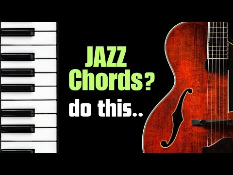 How to understand chord charts & play better JAZZ CHORDS