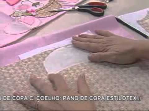 Estilotex - Ateliê na TV - Coelhinho de Páscoa 13-03-2012