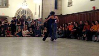 Argentine Tango (to Blues) performance by Nick Jones and Diana Cruz at Princeton Tango Festival 2010