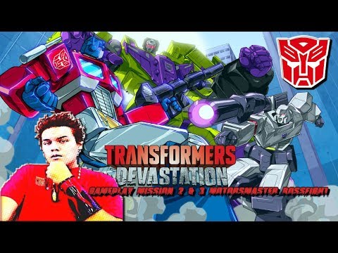 TRANSFORMERS: DEVASTATION Gameplay - Missions 2 & 3, Boss Fight with Motormaster!