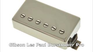 Video thumbnail for 4 Gibson Pickups (BB3 vs Classic 57 Plus vs BB Pro vs 500T) by fpackwood