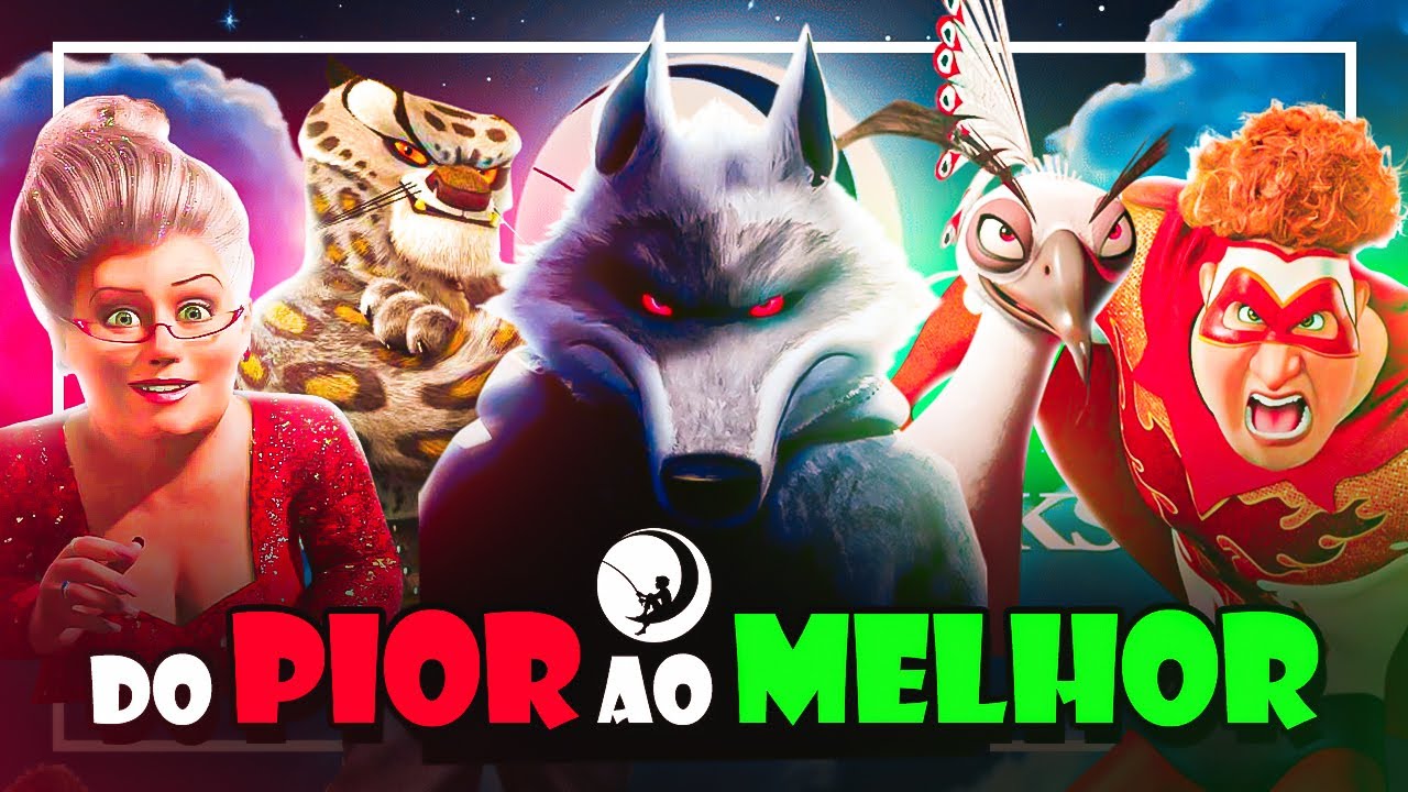 Os 50 VILÕES da DREAMWORKS: Do PIOR ao MELHOR!
