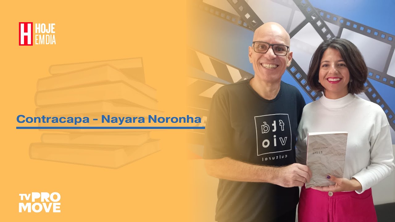 CONTRACAPA - Nayara Noronha,  escritora e professora
