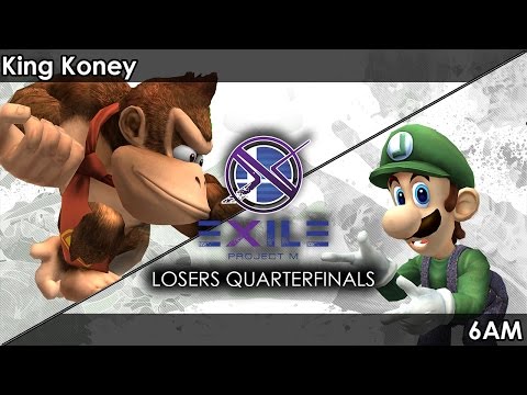 Project M: SMT | King Koney (DK) V 6 AM (Luigi/Link) - Exile 82 Tournament SSBPM