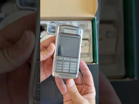 Sony Ericsson p910i 2004 #sony #retrophone #nostalgie #retro #retro