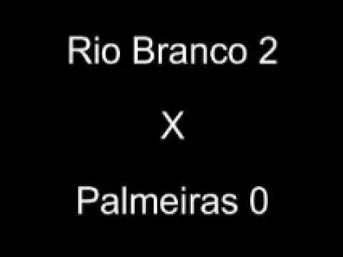 Paulistão 2005   Rio Branco 3 x 0 Palmeiras