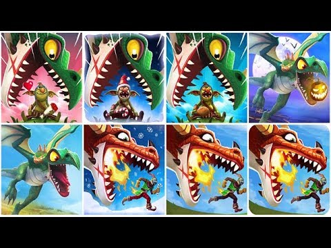 ALL DRAGONS UNLOCKED (HUNGRY DRAGON)