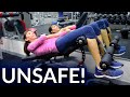 Unsafe Abdominal Exercises for Prolapse or After Hysterectomy - Physical Therapist Demonstration