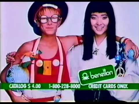 80's Ads: Benetton Clothing 1986