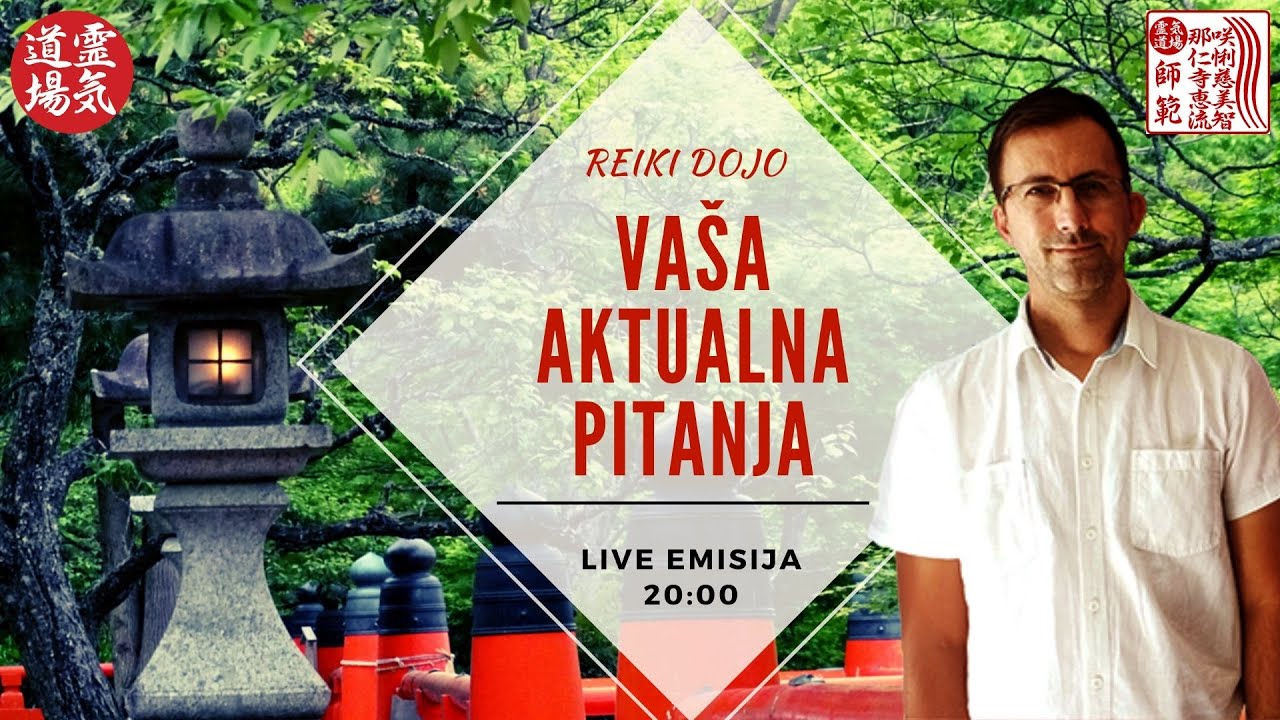 Danijel Salijević uživo - Live emisija - Reiki Dojo