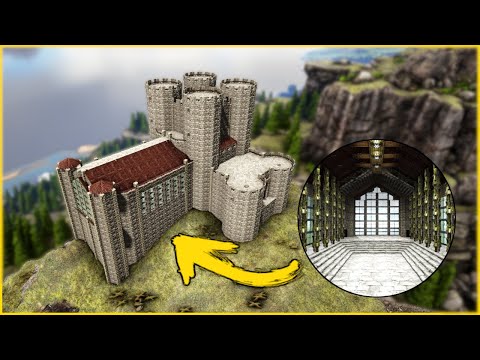 ARK: Mountain Castle Build | Speed Build - Ep 1