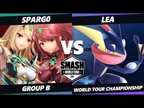 SWT Championship Group B - Spargo (Pyra Mythra) Vs. Lea (Greninja) SSBU Ultimate Tournament
