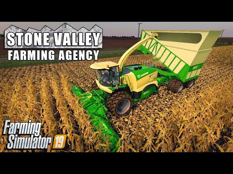Corn silage | Farming Simulator 19 Timelapse | Stone Valley Farming Agency #5
