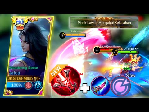 MONTOON THANKS FOR THIS NEW ITEM FOR ARLOTT !! ARLOTT ONLY AUTO WINSTREAK FROM EPIC - LEGEND 🔥- MLBB