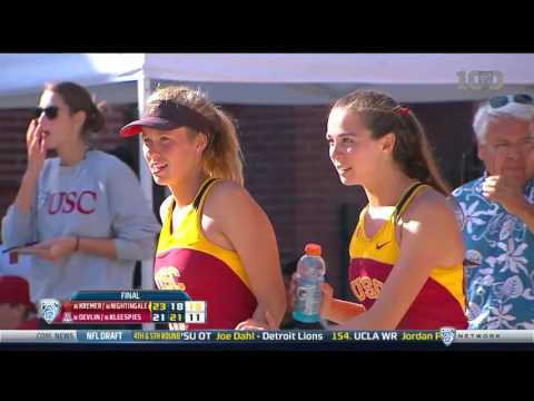 Beach Volleyball: USC 3, Arizona 0 - Highlights (Pac-12 Championship)