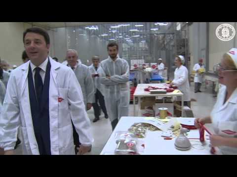 Renzi visita le aziende 3Sun, Condorelli, Tim#WCAP e Ansaldo-Breda