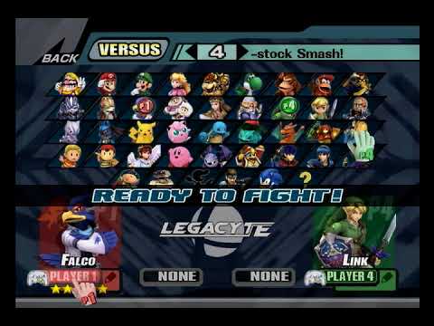 Techdeath (Falco, Falcon) vs Casval (Link, Falcon)