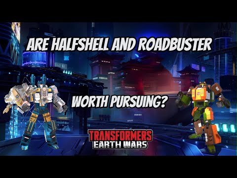 Exclusive: New Bots! Halfshell and Roadbuster-Transformers Earth Wars