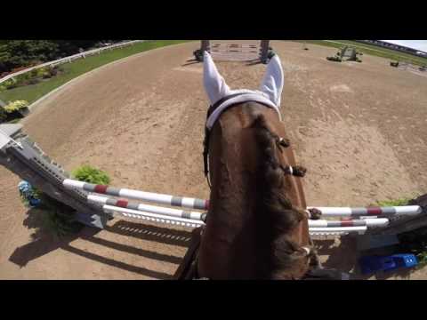 Go-Pro Show Jumping Helmet Cam of Hailey Royce and Rapidash 2016