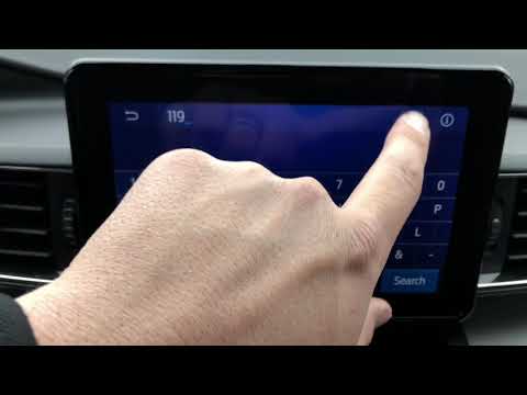 Setting A Home Destination With Sync 3