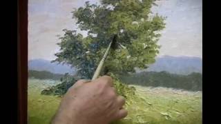 preview picture of video 'MOUNTAIN LANDSCAPE PAINTING Jon Houglum Video #2'