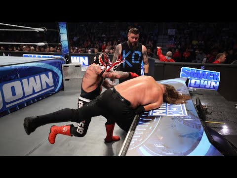 AJ Styles vs Kevin Owens vs Rey Mysterio SmackDown! 4/12/2024 Highlights