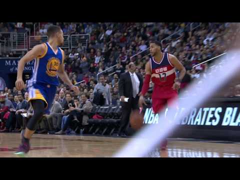 John Wall and Stephen Curry Duel in D.C.