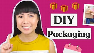 DIY Packaging Ideas for Handmade Business - Cheap!
