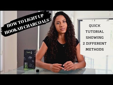 YouTube video about: How to light coconut coals?